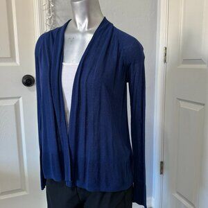 Ann Taylor Deep Blue Lightweight Cardigan